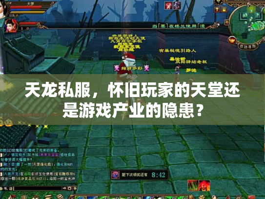 天龙私服，怀旧玩家的天堂还是游戏产业的隐患？