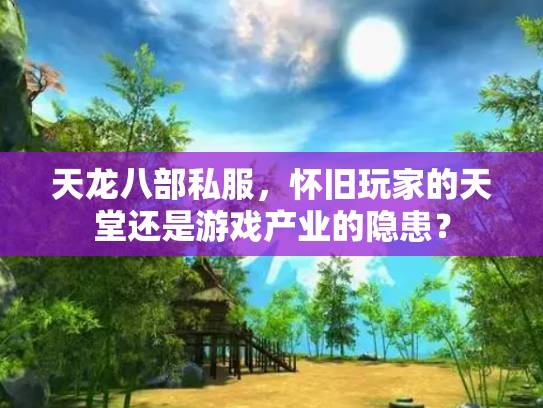天龙八部私服，怀旧玩家的天堂还是游戏产业的隐患？