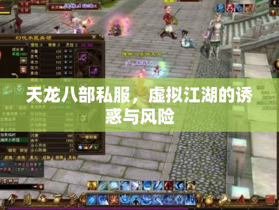 天龙八部私服，虚拟江湖的诱惑与风险