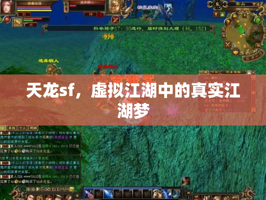 天龙sf，虚拟江湖中的真实江湖梦