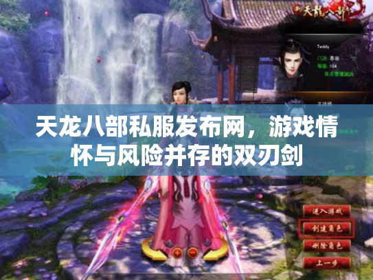 天龙八部私服发布网，游戏情怀与风险并存的双刃剑