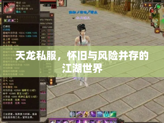 天龙私服，怀旧与风险并存的江湖世界