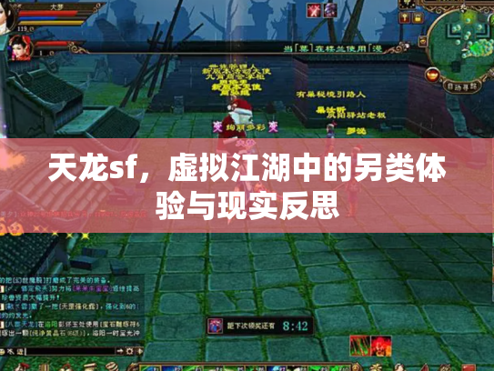 天龙sf，虚拟江湖中的另类体验与现实反思
