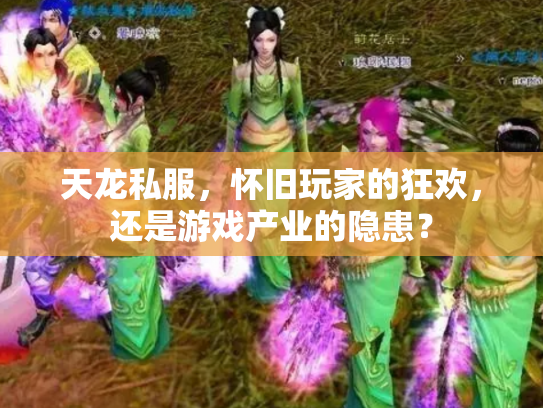 天龙私服，怀旧玩家的狂欢，还是游戏产业的隐患？