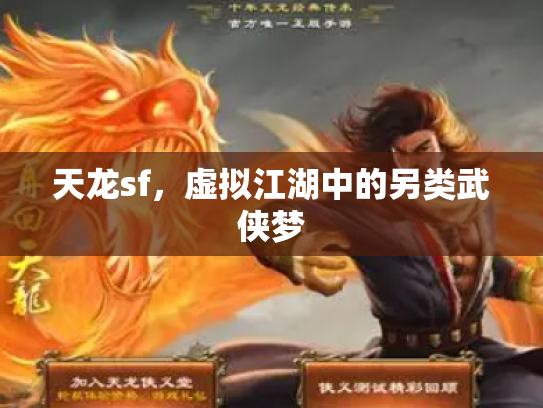 天龙sf，虚拟江湖中的另类武侠梦