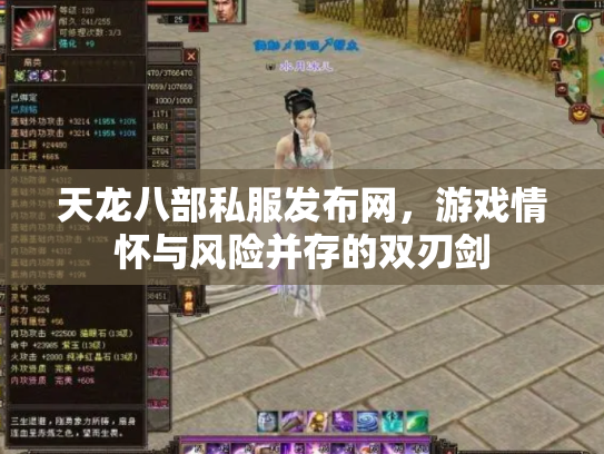 天龙八部私服发布网，游戏情怀与风险并存的双刃剑