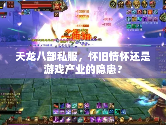 天龙八部私服，怀旧情怀还是游戏产业的隐患？