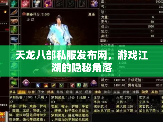 天龙八部私服发布网，游戏江湖的隐秘角落