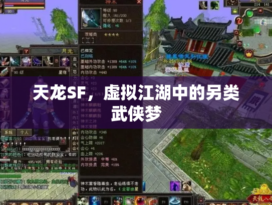 天龙SF，虚拟江湖中的另类武侠梦