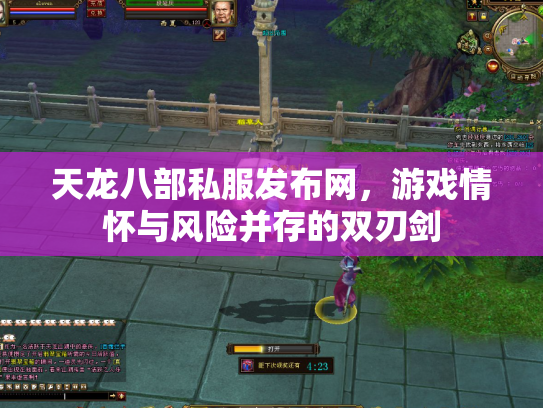 天龙八部私服发布网，游戏情怀与风险并存的双刃剑