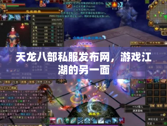 天龙八部私服发布网，游戏江湖的另一面