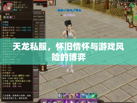 天龙私服，怀旧情怀与游戏风险的博弈