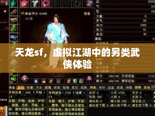天龙sf，虚拟江湖中的另类武侠体验