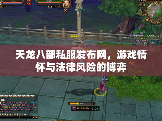 天龙八部私服发布网，游戏情怀与法律风险的博弈