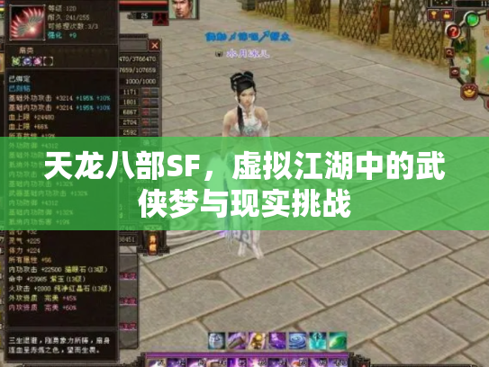 天龙八部SF，虚拟江湖中的武侠梦与现实挑战