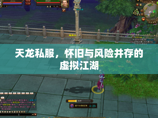 天龙私服，怀旧与风险并存的虚拟江湖