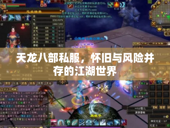 天龙八部私服，怀旧与风险并存的江湖世界