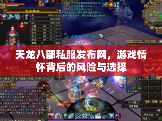 天龙八部私服发布网，游戏情怀背后的风险与选择