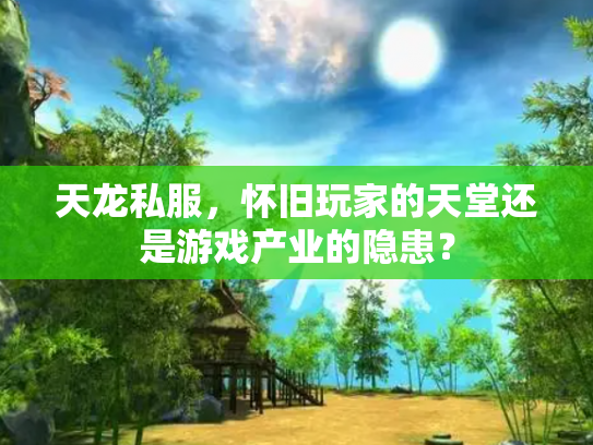 天龙私服，怀旧玩家的天堂还是游戏产业的隐患？