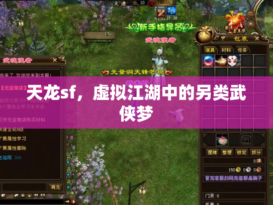 天龙sf，虚拟江湖中的另类武侠梦