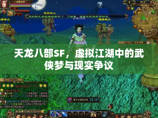 天龙八部SF，虚拟江湖中的武侠梦与现实争议