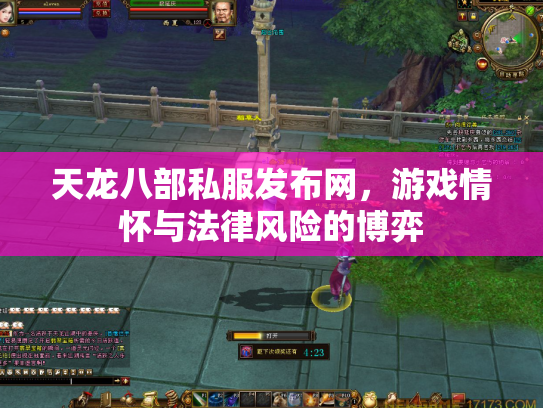 天龙八部私服发布网，游戏情怀与法律风险的博弈