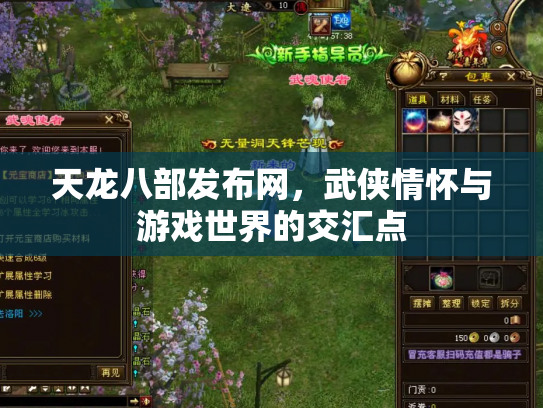 天龙八部发布网，武侠情怀与游戏世界的交汇点