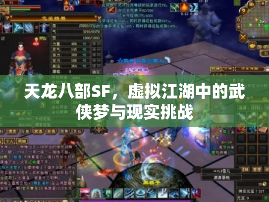 天龙八部SF，虚拟江湖中的武侠梦与现实挑战