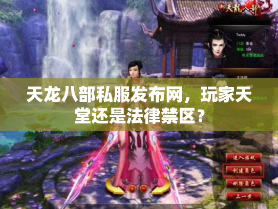 天龙八部私服发布网，玩家天堂还是法律禁区？