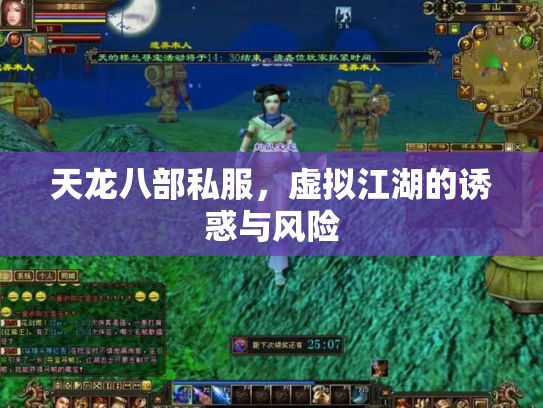 天龙八部私服，虚拟江湖的诱惑与风险