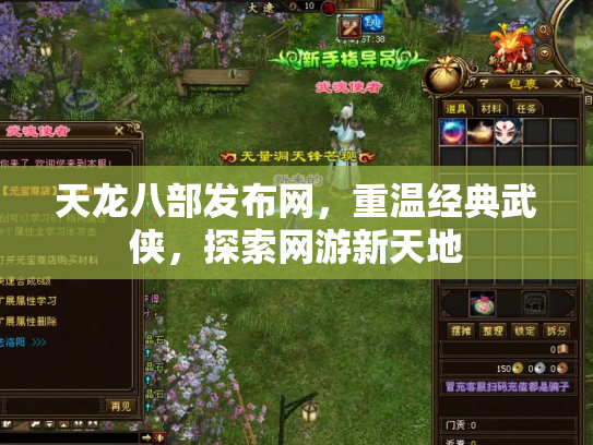 天龙八部发布网，重温经典武侠，探索网游新天地