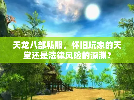 天龙八部私服，怀旧玩家的天堂还是法律风险的深渊？