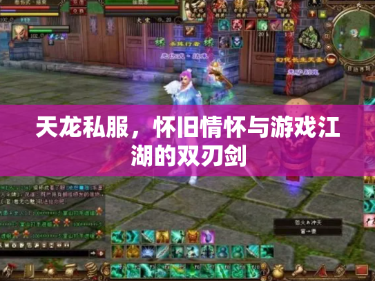 天龙私服，怀旧情怀与游戏江湖的双刃剑