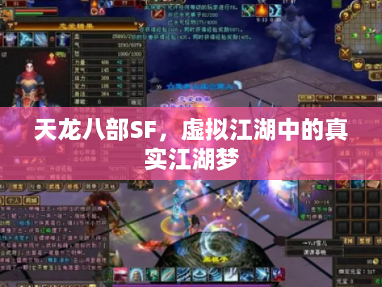 天龙八部SF，虚拟江湖中的真实江湖梦
