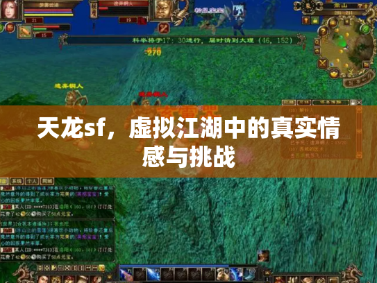 天龙sf，虚拟江湖中的真实情感与挑战