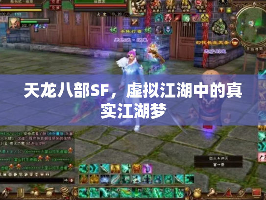 天龙八部SF，虚拟江湖中的真实江湖梦