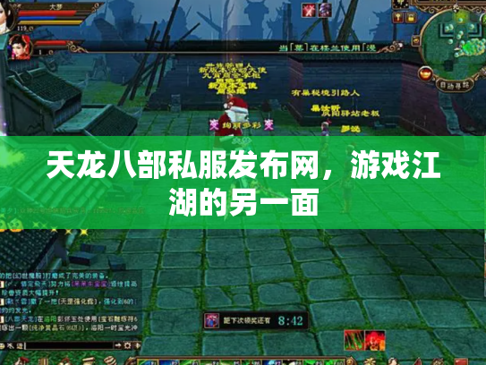 天龙八部私服发布网，游戏江湖的另一面