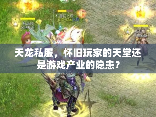 天龙私服，怀旧玩家的天堂还是游戏产业的隐患？
