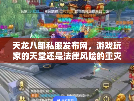 天龙八部私服发布网，游戏玩家的天堂还是法律风险的重灾区？
