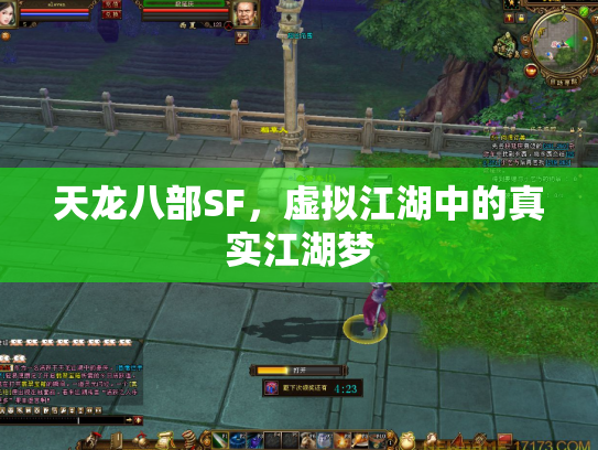 天龙八部SF，虚拟江湖中的真实江湖梦