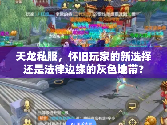 天龙私服，怀旧玩家的新选择还是法律边缘的灰色地带？