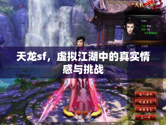 天龙sf，虚拟江湖中的真实情感与挑战
