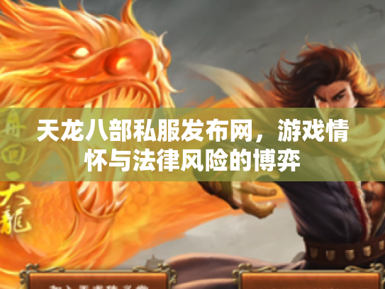 天龙八部私服发布网，游戏情怀与法律风险的博弈