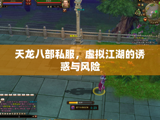 天龙八部私服，虚拟江湖的诱惑与风险