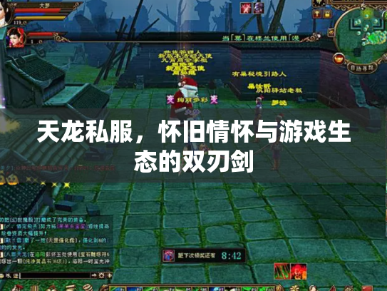 天龙私服，怀旧情怀与游戏生态的双刃剑