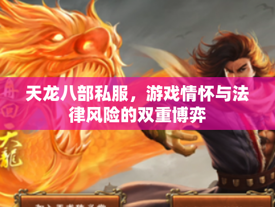天龙八部私服，游戏情怀与法律风险的双重博弈