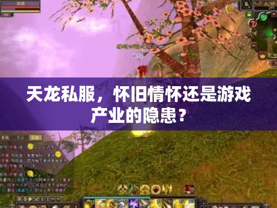 天龙私服，怀旧情怀还是游戏产业的隐患？
