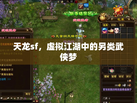 天龙sf，虚拟江湖中的另类武侠梦