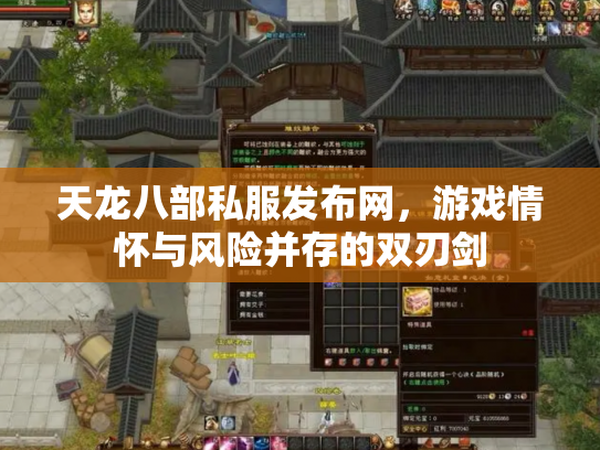 天龙八部私服发布网，游戏情怀与风险并存的双刃剑