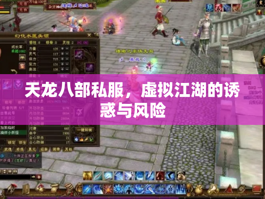 天龙八部私服，虚拟江湖的诱惑与风险